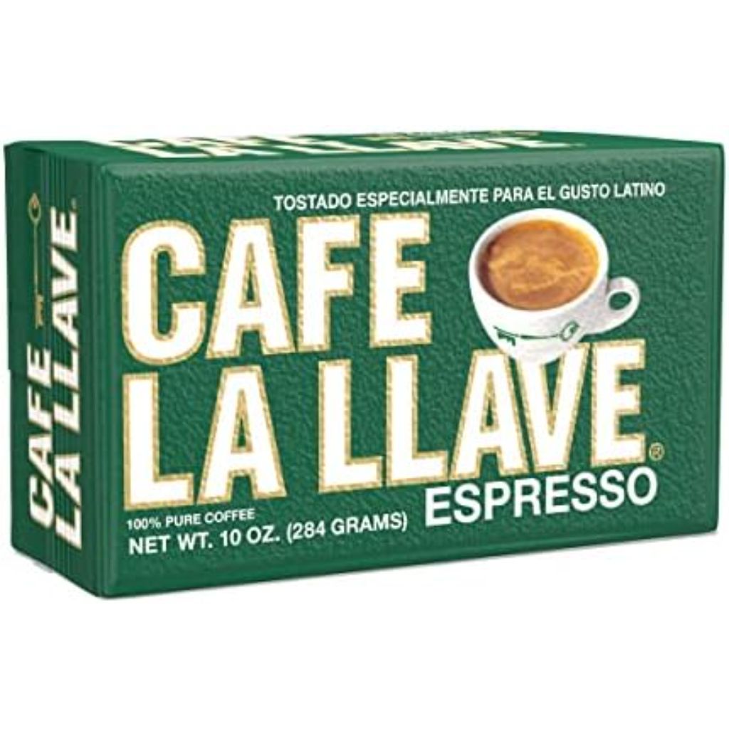 Café La Llave Espresso, Fine Grind, 10 Ounce Brick