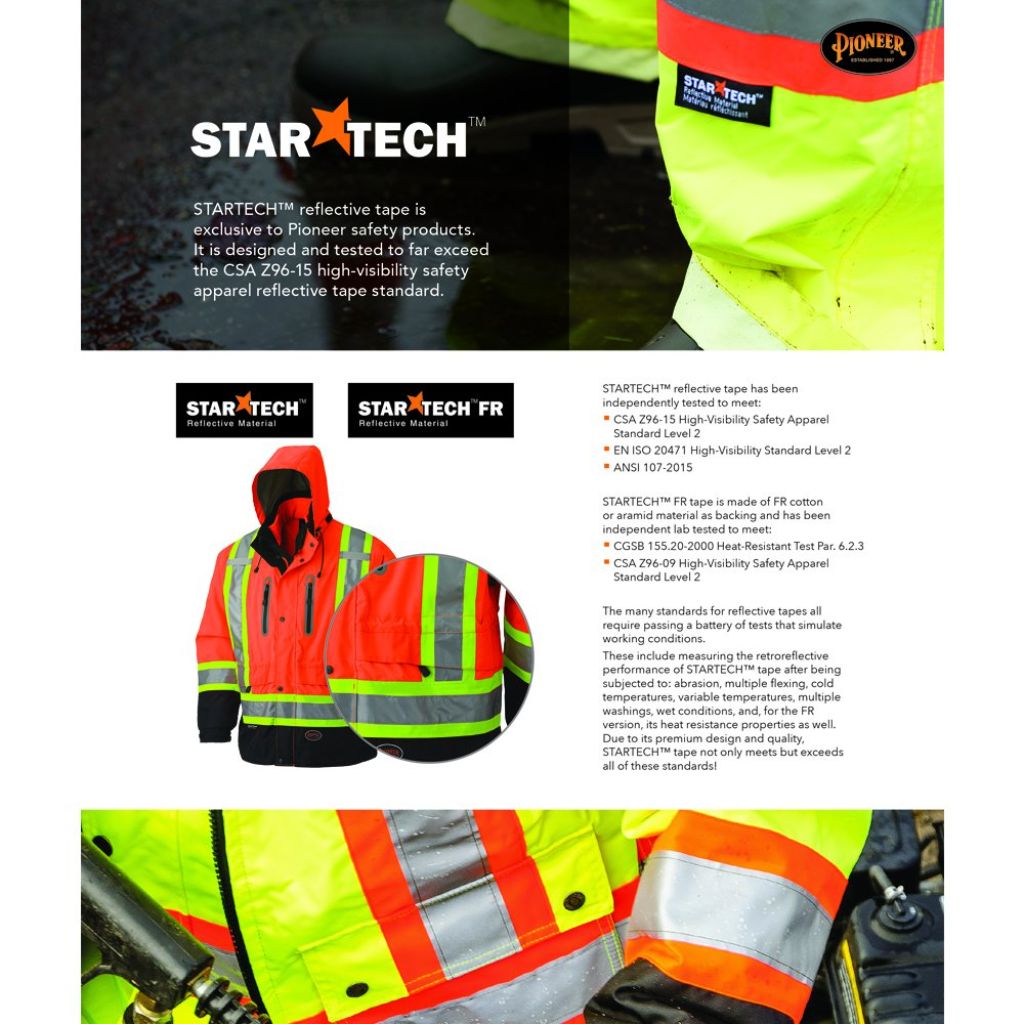 Pioneer High Visibility Reflective Traffic Safety Overalls - Bib Pants/Coveralls with Suspenders - Yellow/Green