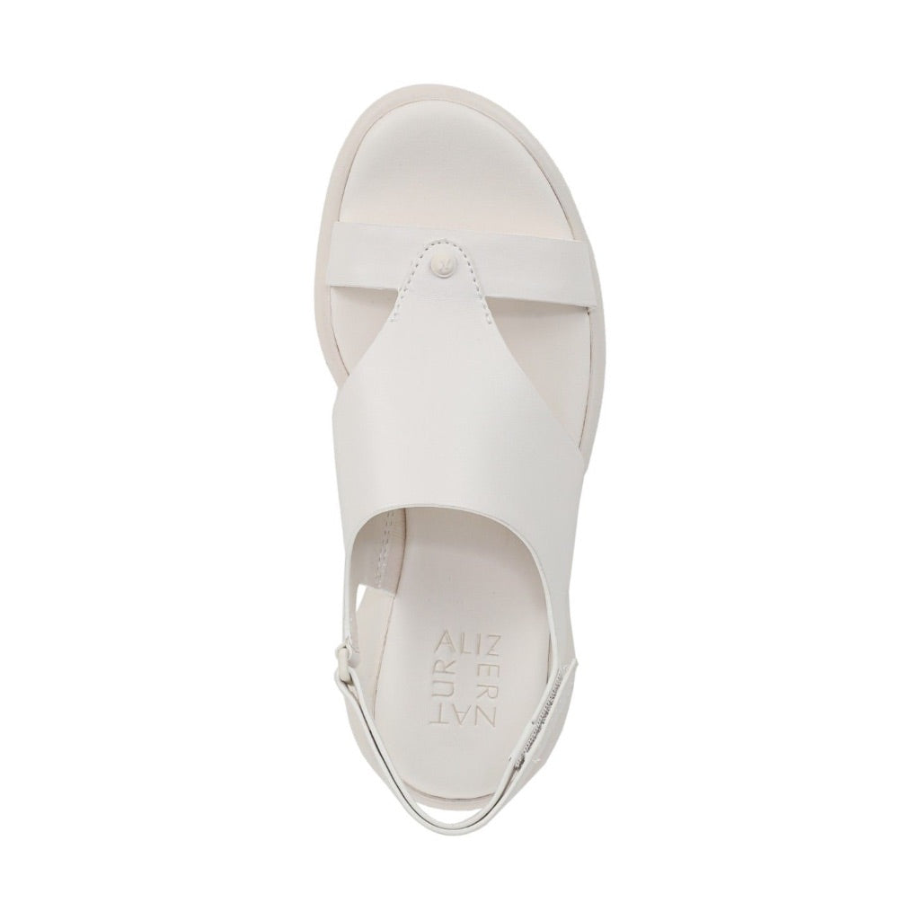 Naturalizer Lillian Women's Wedge Shoes Warm White : 10 W (C), Synthetic