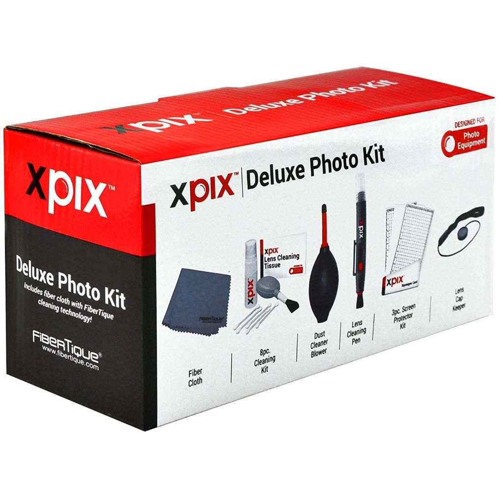 XPIX Deluxe Maintenance Kit for DSLR Cameras, Camcorders and Photo Equipment