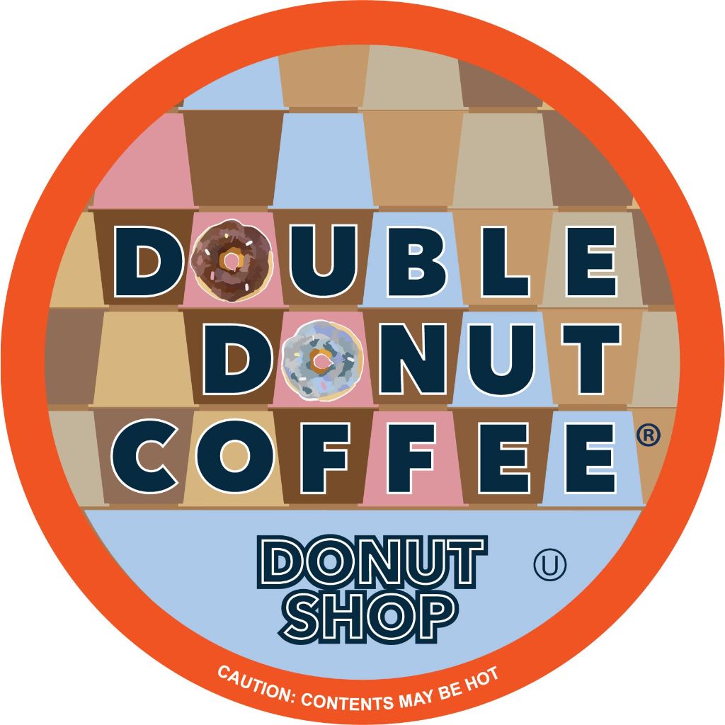 Double Donut Coffee Donut Shop Keurig K-Cup Coffee Pods, 80ct.