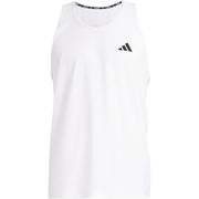 Adidas Men's Own The Run Tank, White - size Small