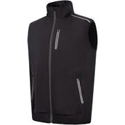 Doruro Boys Softshell Golf Vest - Black, Size 7/8