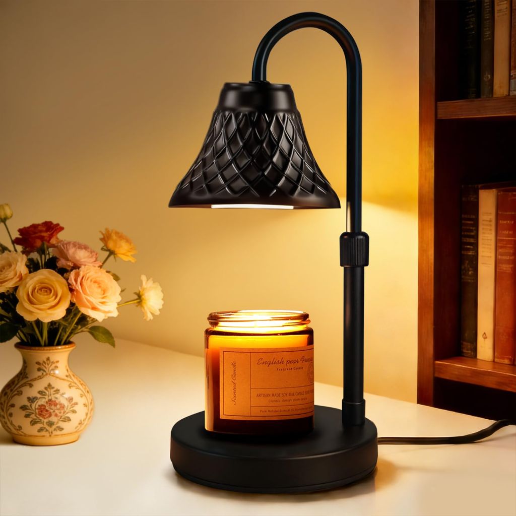 Adjustable Candle Warmer Lamp with Timer