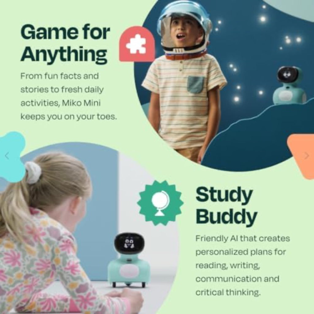 Miko Mini  Miko Max: AI Robot for Kids