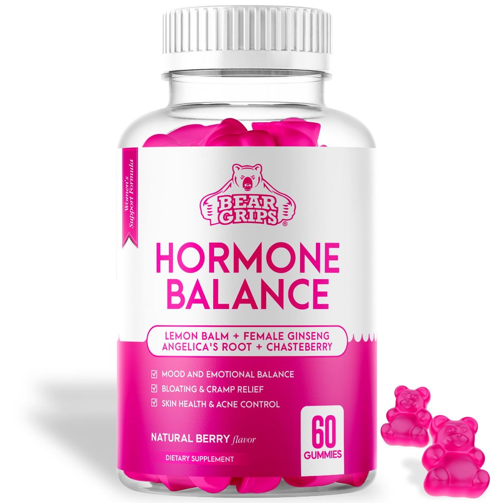 Bear Grips -Hormone Balance for Women , berry flavors 60ct.