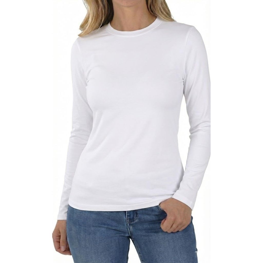 Womens Long Sleeve Thermal Shirts, 2025 Fall Winter Crew Neck Shirt for Women, Stretch Basic Tight Long Sleeve Underwear Tops