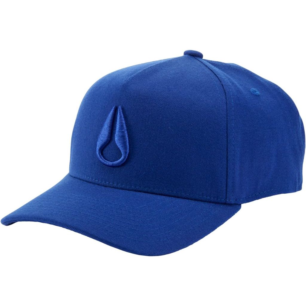 Nixon Deep Down Athletic Snapback Hat - Royal Blue, One Size