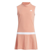 SZ XL, Adidas Girls' Long Sleeve Versatile Dress, Wonder Clay Melange