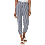 SZ S, Carve Designs Women's Avery Beach Pant, Navy Stripe