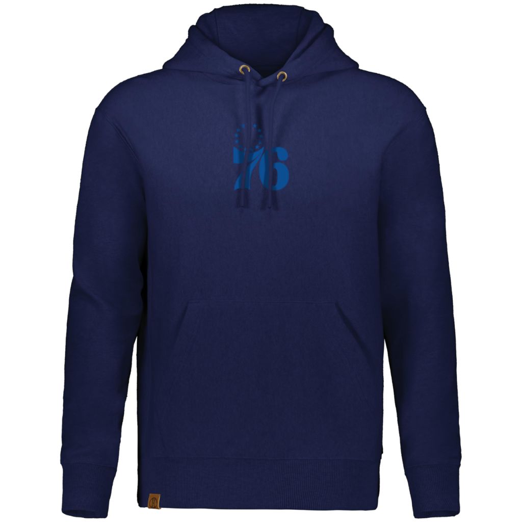 Holloway NBA Philadelphia 76ers Classic Hoodie Comfortable Pullover with Team Logo 2XL