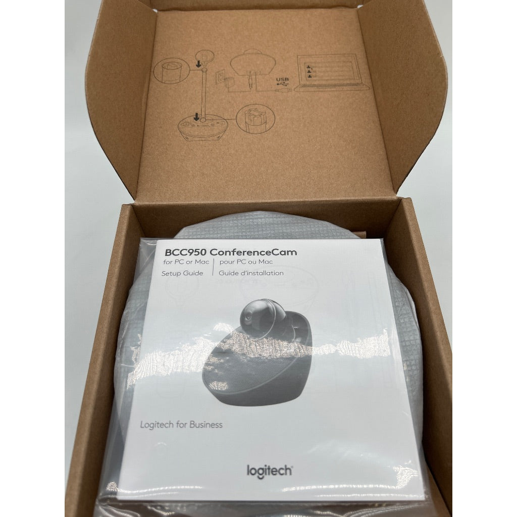 Logitech BCC950 ConferenceCam - Black