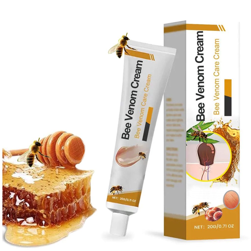 Zenbora Bee Venom Skin Restoration/Treatment Cream, Comprehensive Cream, Fast-Acting Reomver for Face & Neck & Body Blemishes, Painless & Natural Bee Venom Fits All Skin Types|0.71 Oz/20 G