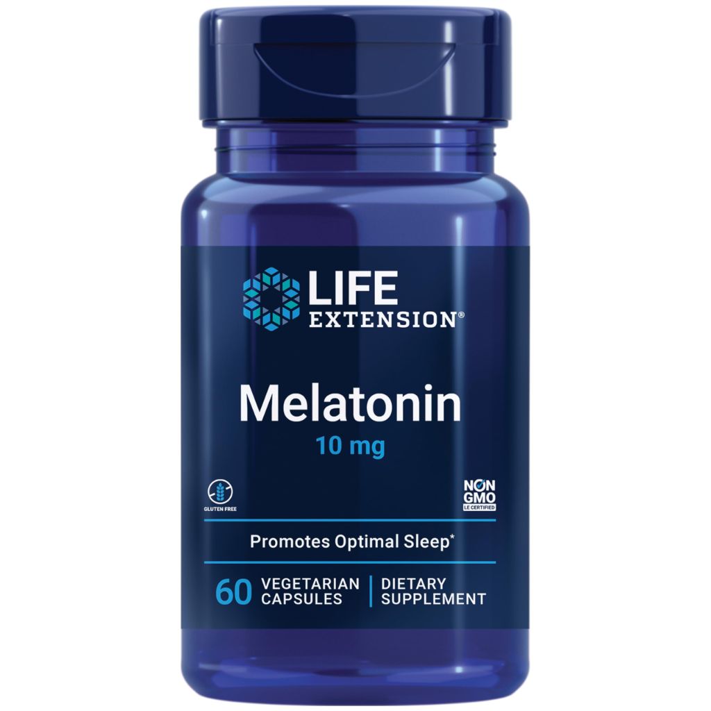 Life Extension Melatonin, 10 mg |  60 Capsules