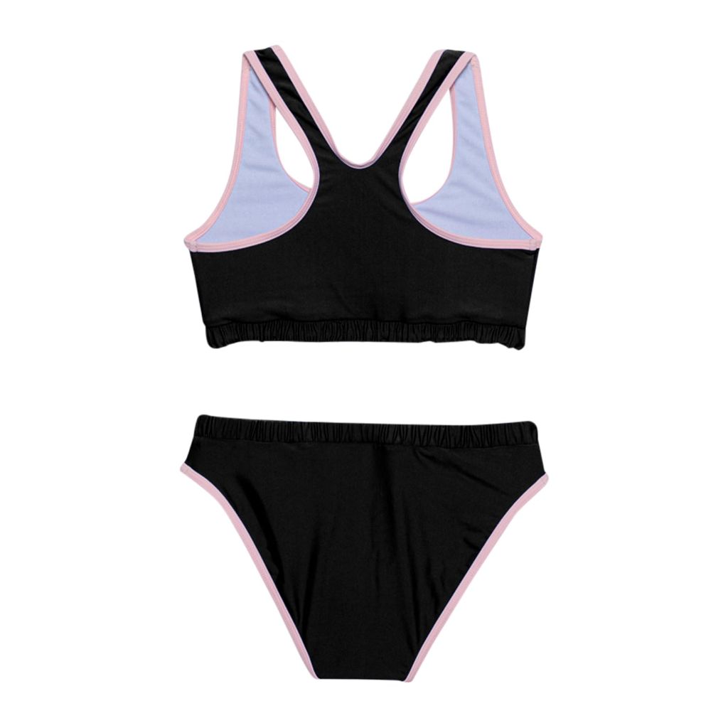 Gottex Girls Black Colorful Two Piece Swimsuit, 7