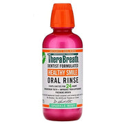 TheraBreath Healthy Smile Rinse, Sparkle Mint, 16 Oz