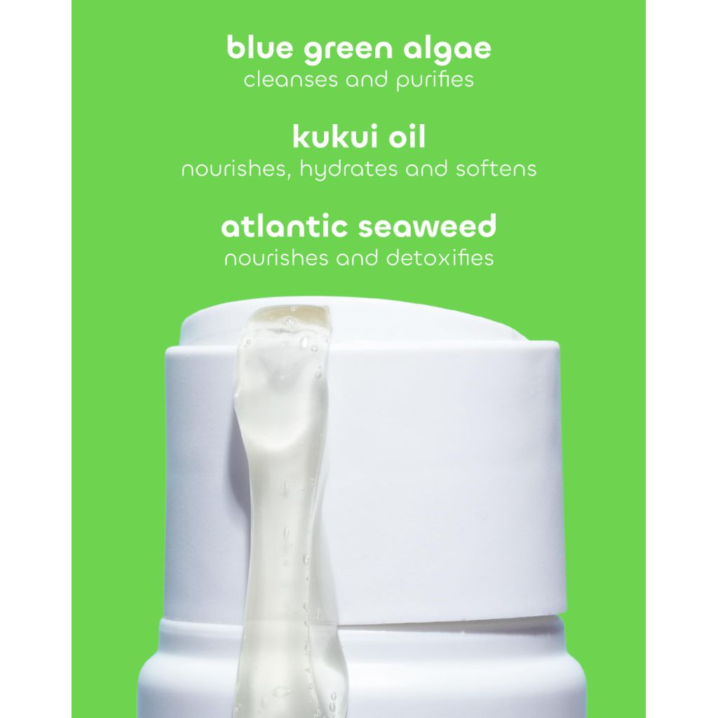 Seaweed Bath Co. Hydrate Body Wash - Eucalyptus Peppermint - Hydrating Lathering Cleanser with Nourishing Natural Ingredients - Vegan, Paraben and Sulfate Free Shower Gel - 12 oz