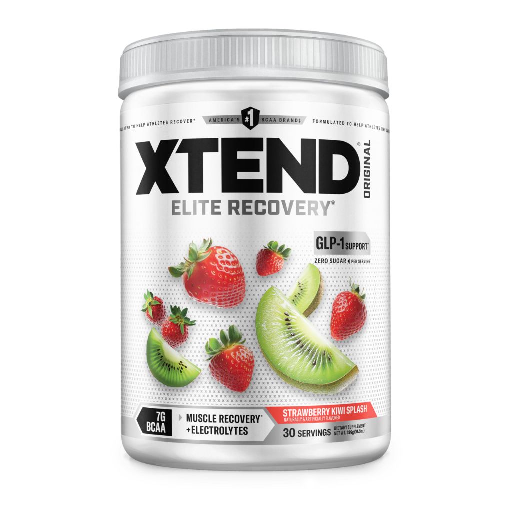 Xtend Original BCAA Powder, 7g BCAAs and 2.5g L- Strawberry Kiwi Splash, 30 Servings
