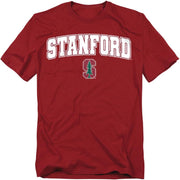 LOGOVISION Stanford University Arch Logo Unisex Adult T Shirt, Cardinal, X-Large