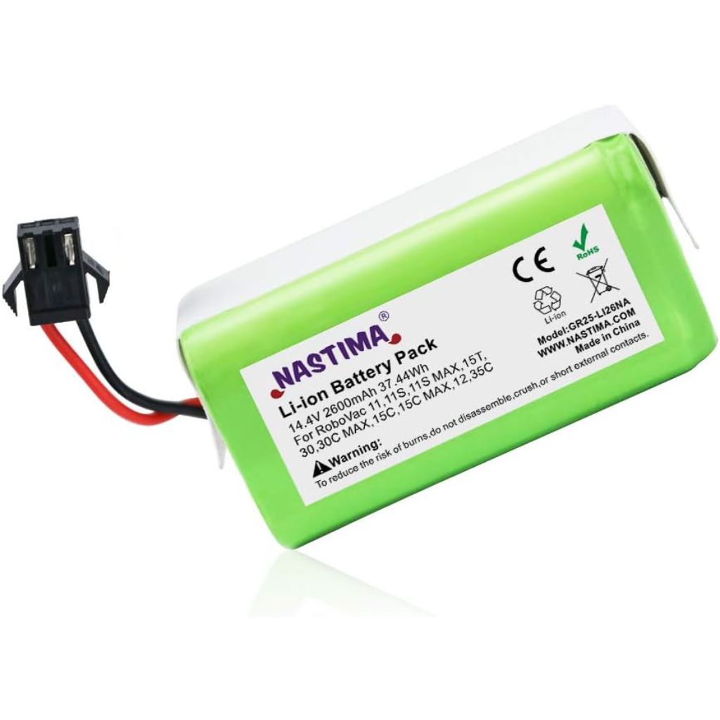NASTIMA 14.4V Li-ion Battery Replacement for Eufy Robovac
