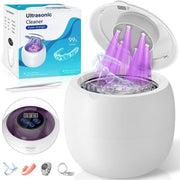 Wireless Ultrasonic Retainer Cleaner Machine 48kHz 210ML Ultrasonic Cleaner