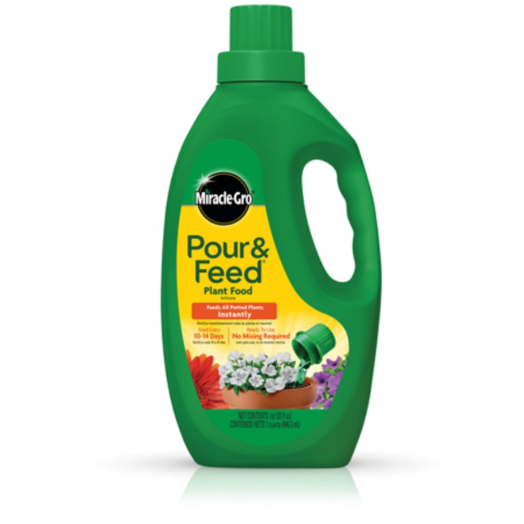 Miracle-Gro Pour & Feed Liquid Plant Food 32 Oz