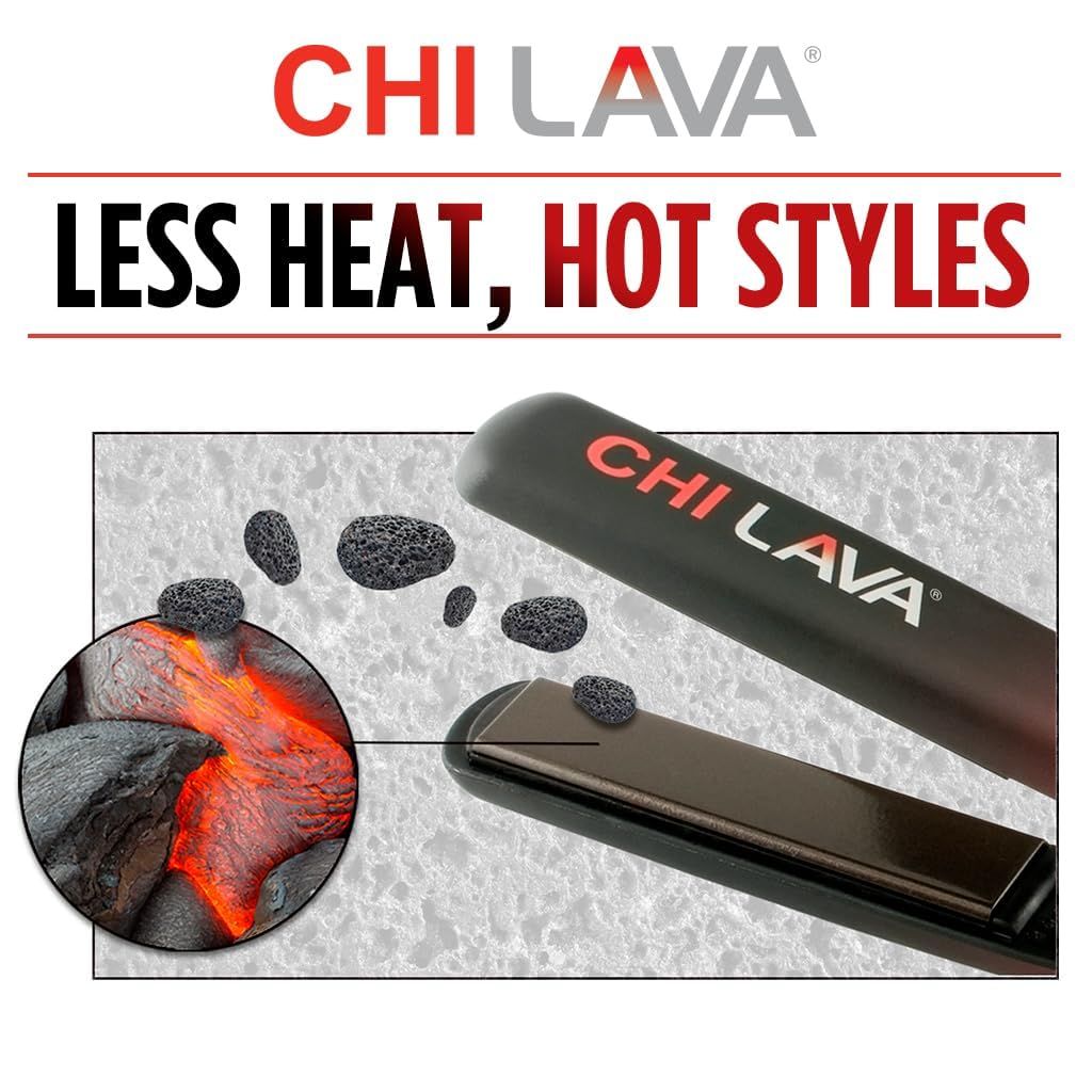 CHI Lava Ceramic 1″ Flat Iron Hair Straightener