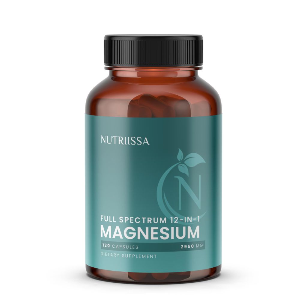 Nutriissa 12-in-1 Full-Spectrum Magnesium Complex  – 120 Vegan Capsules