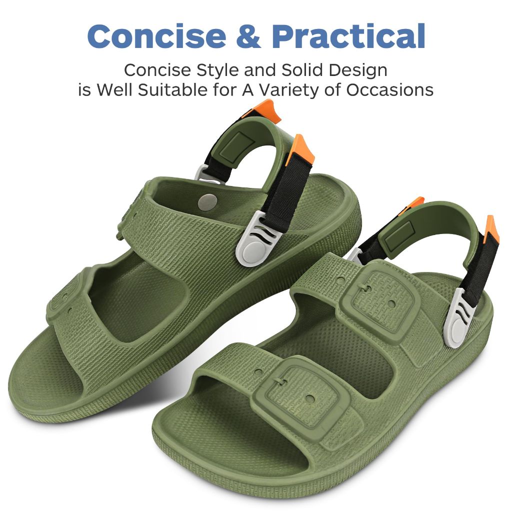 BBMVP Womens Sandals, Green - size 8