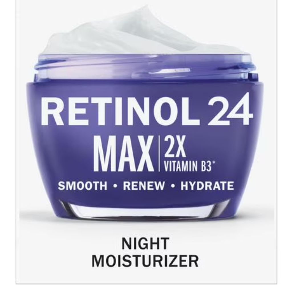 Olay Regenerist Retinol 24 Max Night Face Cream Moisturizer, Fragrance Free - 1.7oz