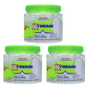 Xtreme Pro-Expert Clear Styling Hair Gel With Aloe Vera, | 15.87 Oz Jar (Pack of 3)