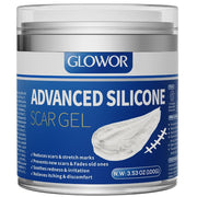 Glowor - Advanced Silicone Scar Gel for Face & Body – 3.53 oz (100g)