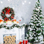 Jutom 24 Pcs Christmas Iridescent Ornaments Ball Clear Plastic Bubbles Cauldron Halloween Hanging Ornament Balls Bulk Wedding Decorative Rainbow Hanging Craft for DIY Witch Magic Pot (2 Inch)