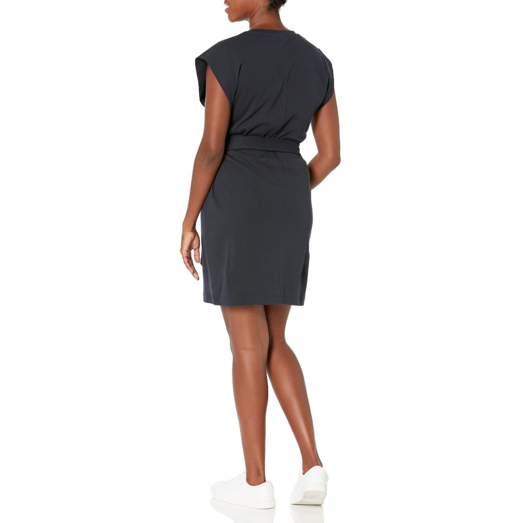 Vince Women's Crew Neck Muscle Dress in Coastal - Size X-Large