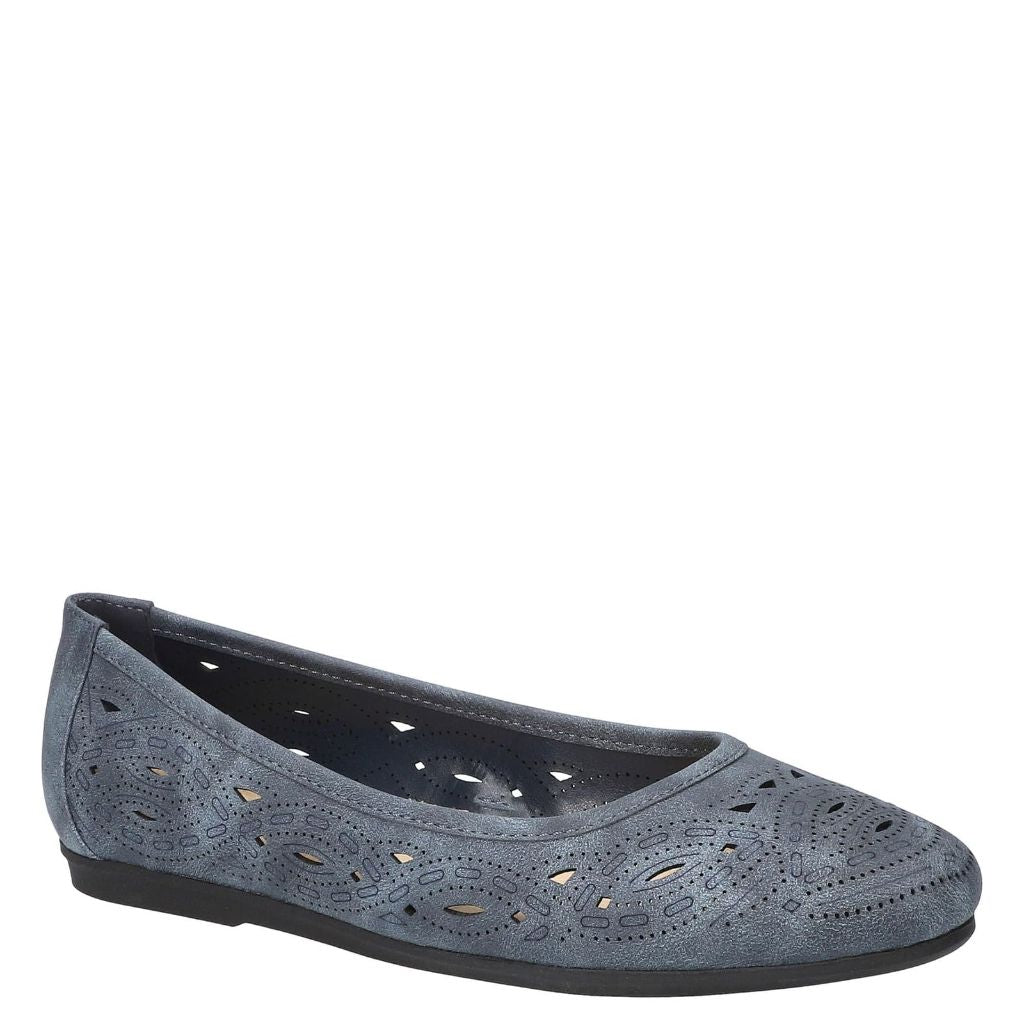 Easy Street Womens Jackie Sandal, Navy - size 11