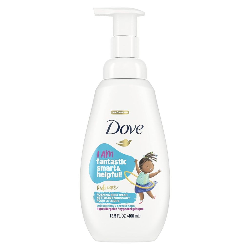 Dove Kids Care Hypoallergenic Foaming Body Wash - Cotton Candy, 13.5 fl. oz.