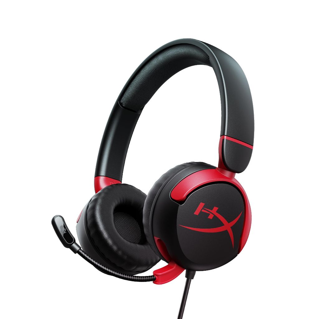 Hyperx Cloud Mini Kids Gamer Headphones (Black) - ages 8 to 12