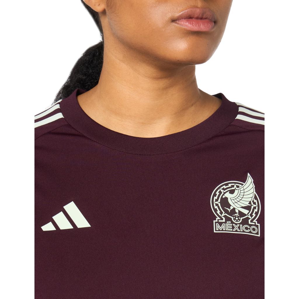 adidas Women's Mexico Jersey - Dark Burgundy, Medium
