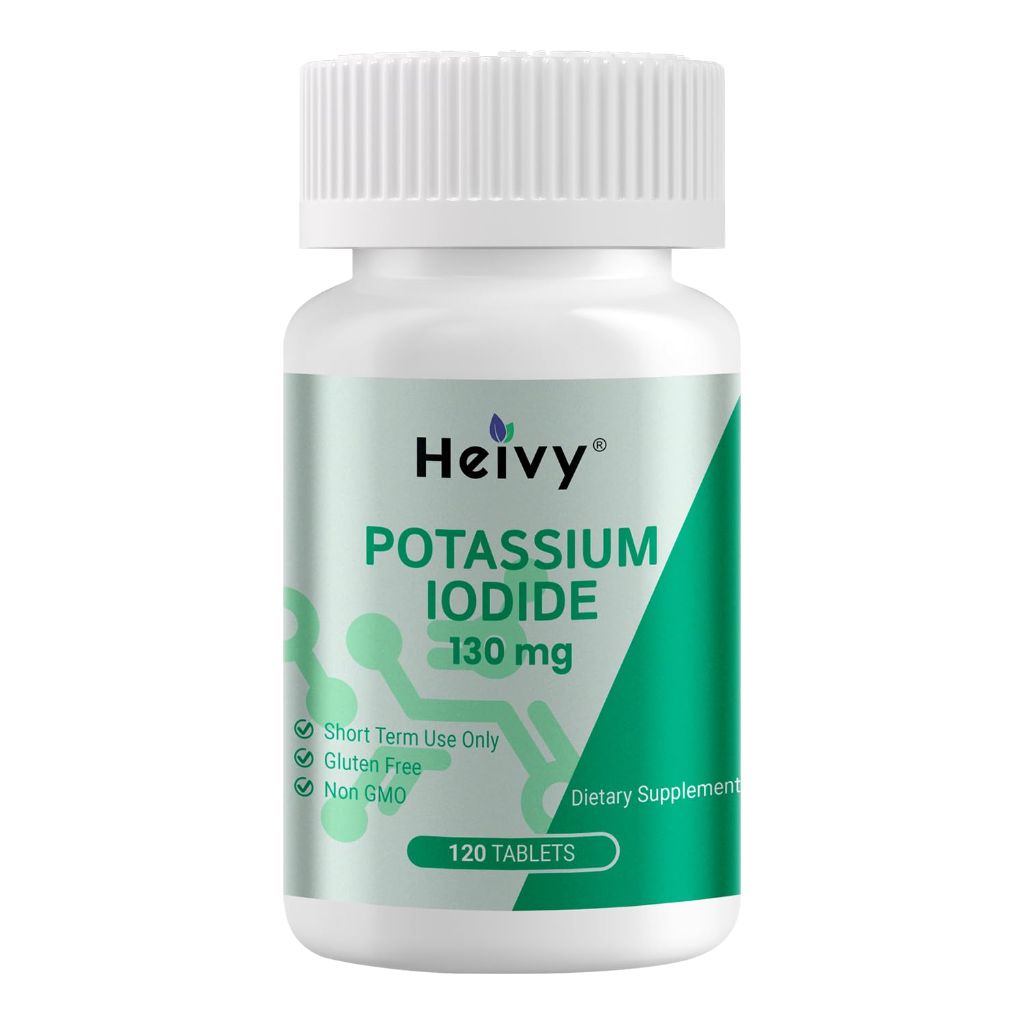 Heivy Potassium Iodide 130mg - 120 Tablets