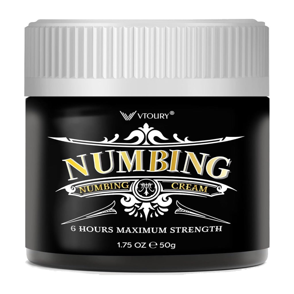 Deep Numbing Cream: Extra Strength Numbing Cream - Maximum Strength Soothing Formula (50g)