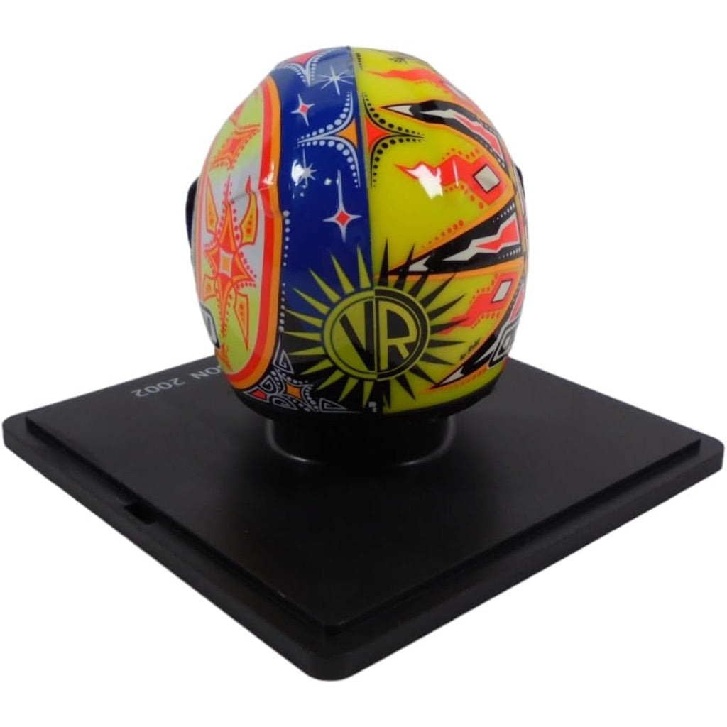 OPO 10 - Valentino Rossi Moto GP Season 2002 1/5 Scale Helmet Compatible with Honda RC211V - CR039