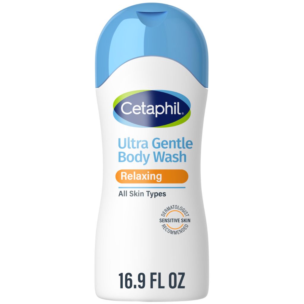 Cetaphil Ultra Gentle Relaxing Body Wash, For Dry to Normal, Sensitive Skin, 16.9oz