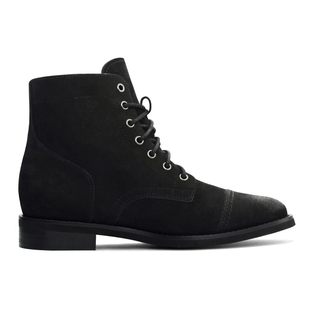 PARTY Mens Dress Boots - Casual Lace-up Chukka Leather Boots for Men,LINUS-BLACK-9