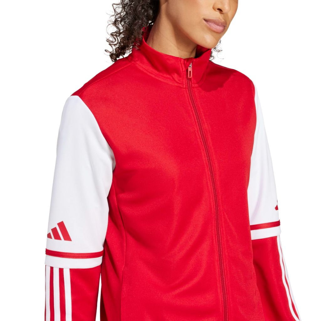 Adidas Women's Squadra 25 Training Soccer Jacket, Team Power Red/White, X-Small
