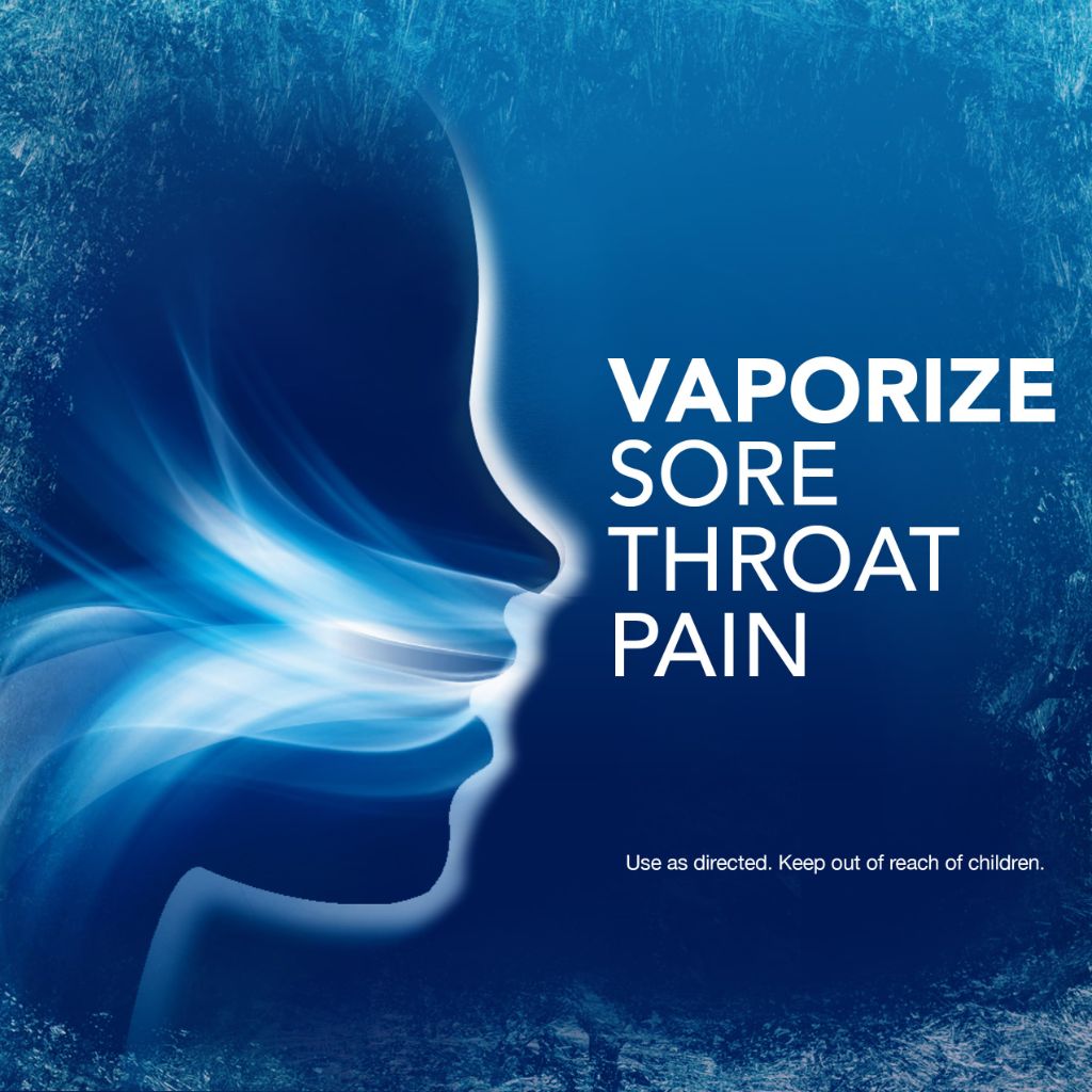 Vicks VapoCool Severe Medicated Sore Throat Drops, Winterfrost Flavor, 45ct
