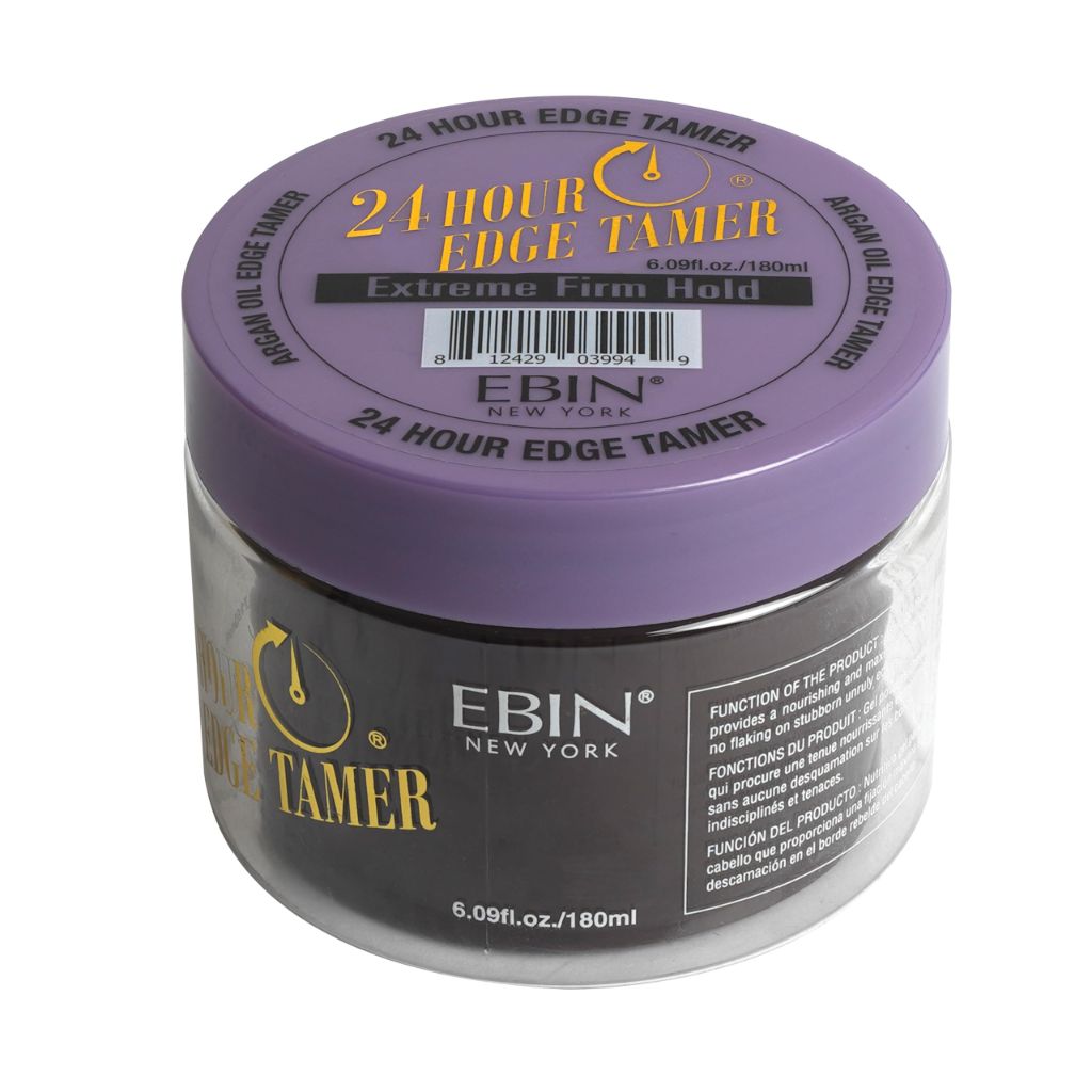 EBIN NEW YORK 24 Hour Edge Tamer, Extreme Firm Hold - 6.09 fl. oz.