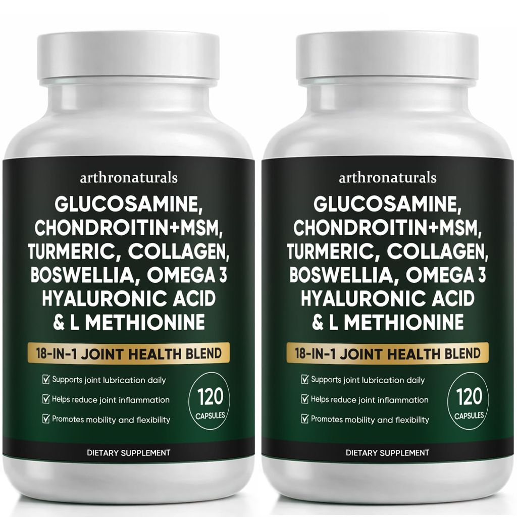 Arthronaturals Herbal 18-in-1 Joint Health Blend Daily Supplement 120 Capsules (2pk)