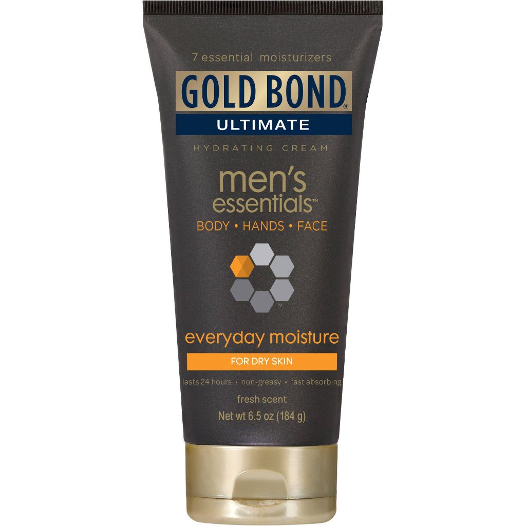 Gold Bond Ultimate Men's Essentials Hydrating Cream - Fresh Scent, 6.5 oz