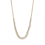 Alex and Ani Adjustable Crystal Tennis Necklace