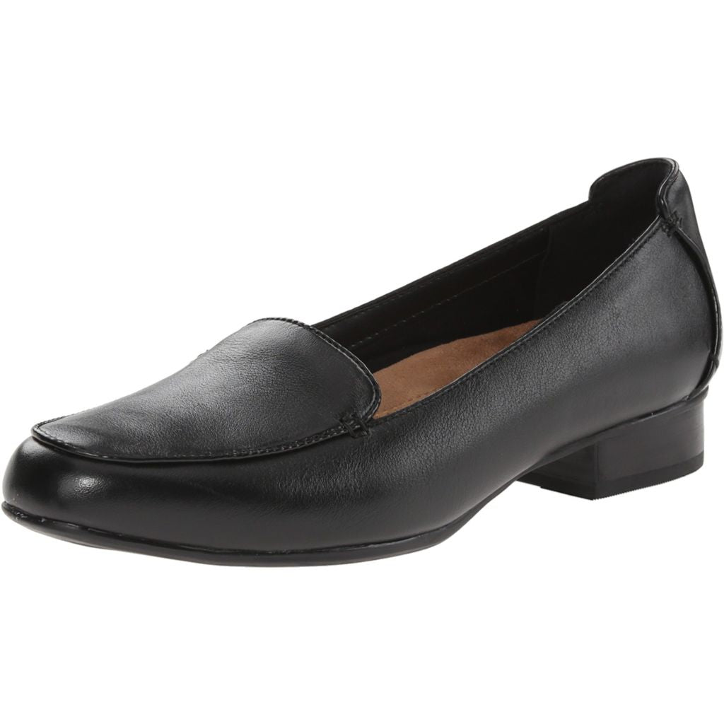 Clarks Women's Ashland Bubble Loafers - Black, Size 6.5 Wide